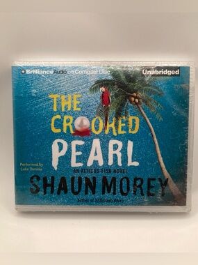 Sealed The Crooked Pearl by Shaun Morey #audiobook on CD #mystery #crimefiction